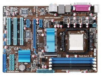 фото: отремонтировать материнскую плату ASUS M4A77D